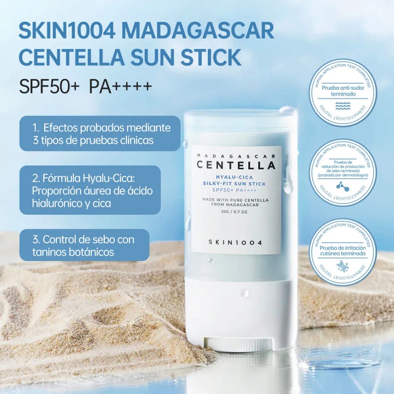 Skin1004 Kit Protector Solar Hyalu-cica Spf50+ 3 Pzs