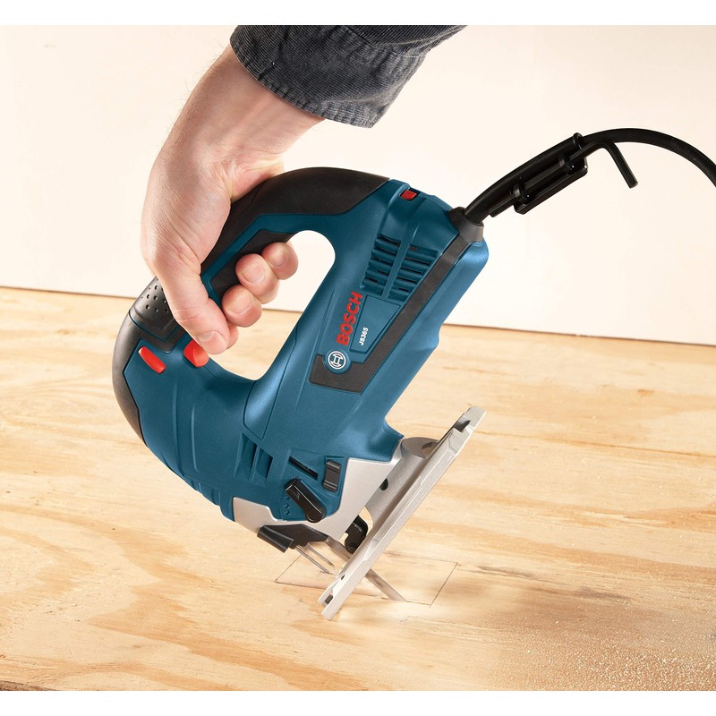 BOSCH JS365 120V 6.5 Amp Top-Handle Jigsaw Kit Variable Speed,