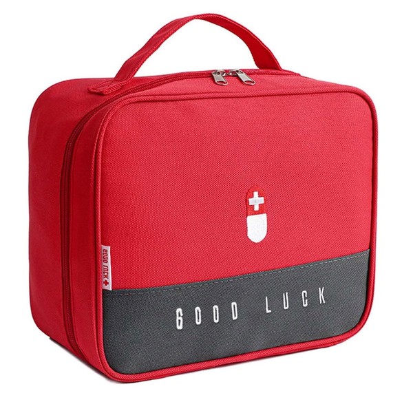 SuQurtom Medication Bag, Large Waterproof Emergency Bag for Medication, Medical