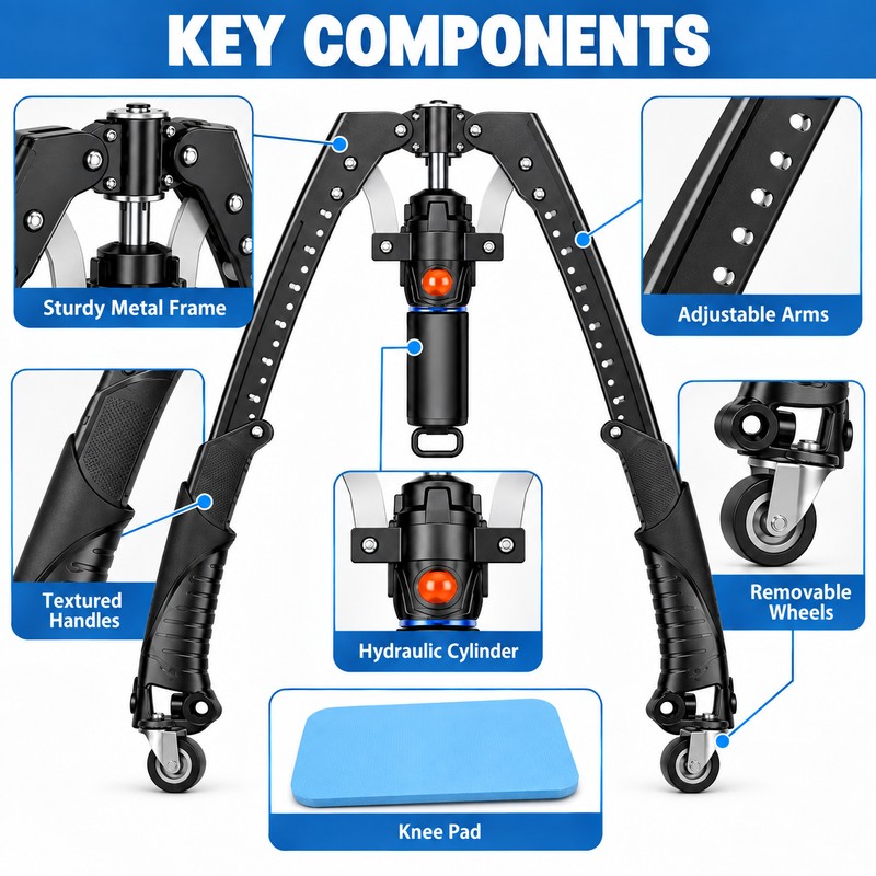 Hydraulic Twister Arm Trainer for Home Workouts – 3-in-1 Chest,