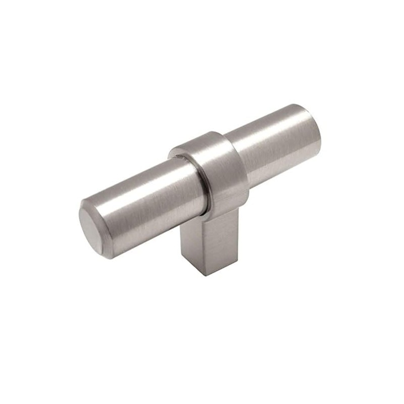 Cosmas® 181SN Satin Nickel Contemporary Bar Cabinet Handle Pull T-Knob