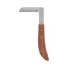 Steel Hoof Knife L Shaped Ergonomic Curved Handle Hoof Trimming