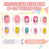 XZMeiLun Press on Nails Kit For Kids, Cute Stuff For