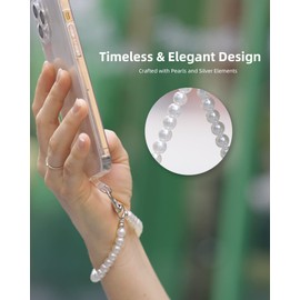 AMAYO - Mobile Phone Chain Universal, Mobile Phone Pendant, Mobile Phone Beads Lanyard, Hand Strap, Mobile Phone Strap, Wristband, Mobile Phone Strap, Compatible with Any Mobile Phone, Smartphone and