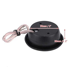 EVGATSAUTO Dome Car Tweeter, Pair 12 V 150 W Car Mini Super Power Loud Dome Audio Speaker Tweeter Speaker Horn