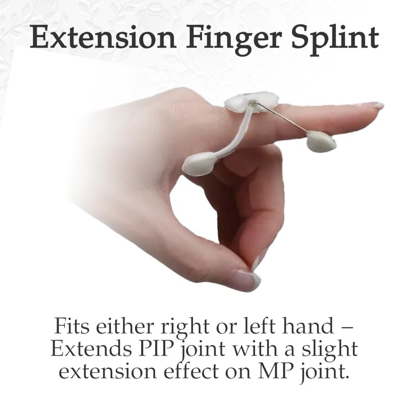 LMB Spring Finger Extension Splint, Assists in Extending PIP Joint