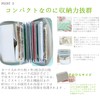 Riorune Women's Bifold Wallet, Mini Wallet, Compact Card Case, Coin