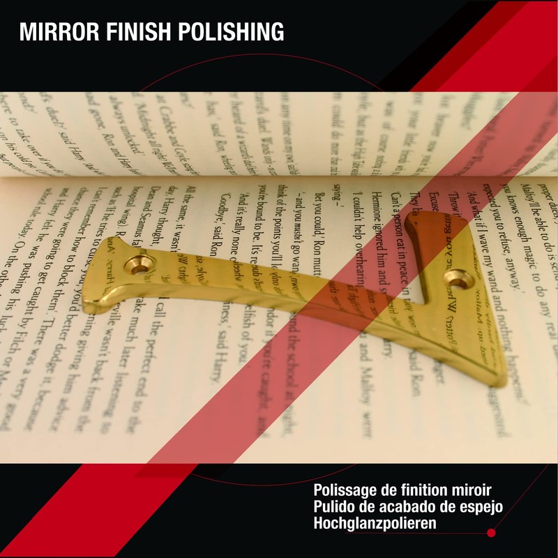 ZW Hardware A200 3 Inch Bright Brass House Number 7