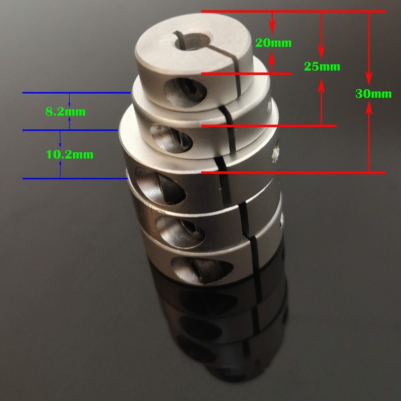 CESFONJER 5 PCS Drill Bit Depth Stop Coloring Positioner Spacing