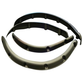 EZGO RXV Standard Golf Cart Fender Flares (Front and Rear) - Set of 4 pcs