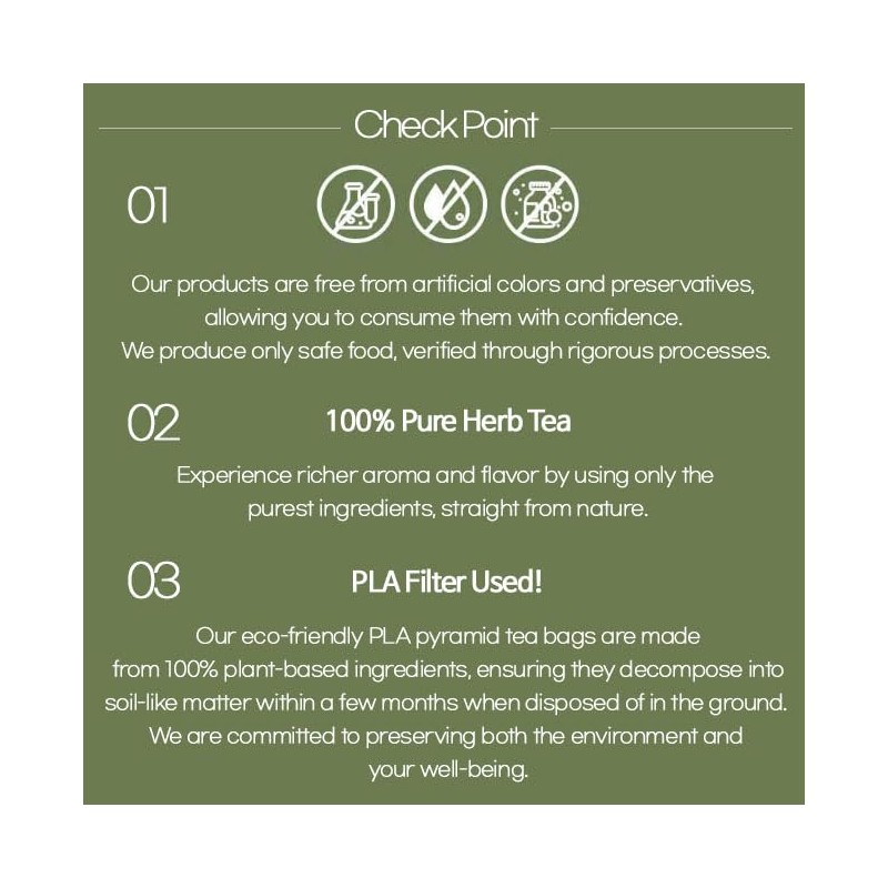 GAGOPA 100% Pure Natural Herbal Tea Original herb Korean Tea
