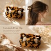 3Pcs Butterfly Claw Clips, 2.8 Inch Medium Hair Clips for
