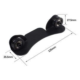 Iverntech 1 Set 3D Printer Filament Holder, Bearing Design Filament Mount Rack Spool Holder for PLA, ABS, Wood, TPU, Nylon, Flexible 3D Printing Materials