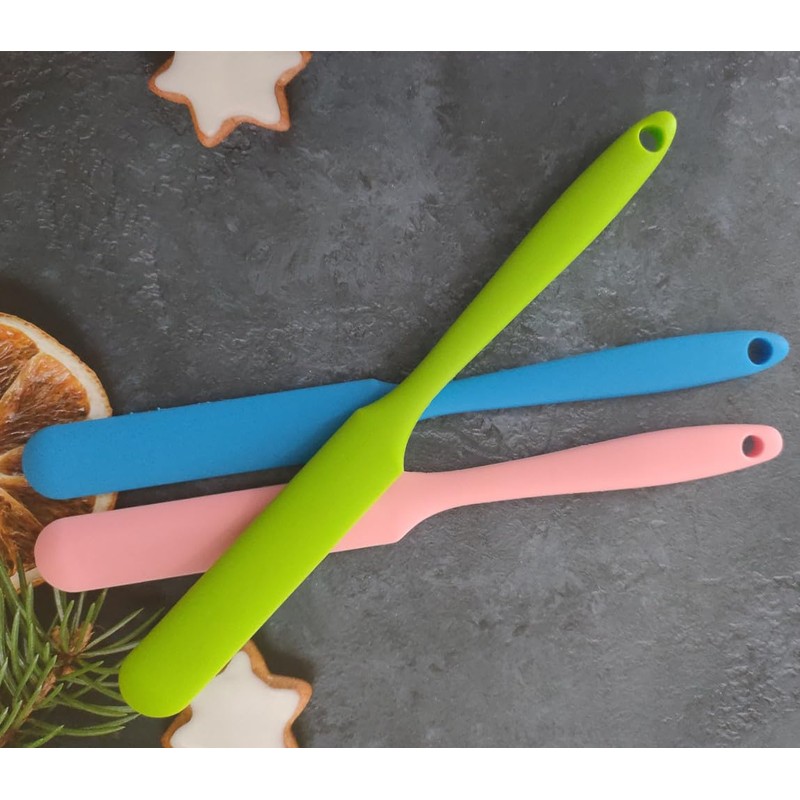 3 Pack Non-stick Wax Spatulas Silicone Body Hair Removal Sticks