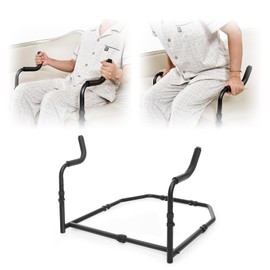 JFNoraiva Stand Assist Aid for Elderly | Couch Assist for Detachable Sofa Cushions | More Support to Stand and Sit Easily for Seniors,Patients,Disabled,Adjustable,Black