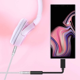 Cellet 3.5mm Stereo Audio Aux Cable for Stereo, iPods, MP3, USB-C Adapter to Audio Aux 3.5mm Audio Player (USB-C to Audio Adapter)