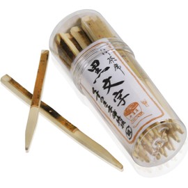 Morikuru TK08-09 Candy Toothpicks, Black Letters, 3.5 inches (9 cm), Made in Japan, 28 Pieces