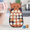 Coffee Pod Organizer,Space-Saving 24 Compartments Coffee Holder Organizer | Small