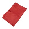 INFINAUTO Cleaning Cloths Towel,Car Drying Plush Cloth Absorbent Microfiber Red,1pcs