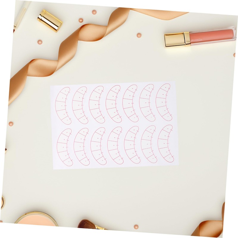 FOMIYES 10sheets Lash Extension Stickers Wispy Lashes Diy Eyelash Extension
