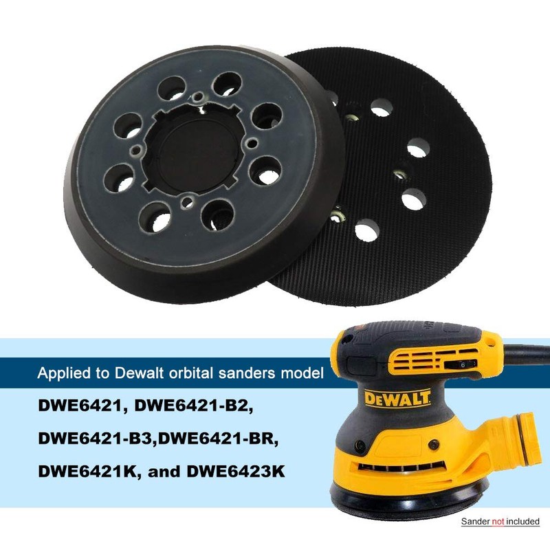 5 Inch Hook and Loop Sander Backing Pad for DWE6421,DWE6423,