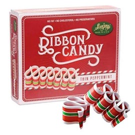 Sevigny's Thin Peppermint Ribbon Candy Old-Fashioned Christmas Classic Candy - Red and Green - Made in U.S.A. 3oz (1)