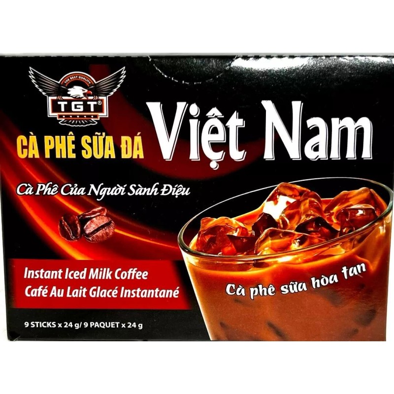 TGT Viet Nam Instant Iced Milk Coffee 9 Sticks x