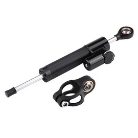 Steering Damper, Steering Damper Motorcycle, Steering Damper Mount, Motorcycle Steering Damper, Steering + Damper + for Motorcycle, Engine Torque Damper Kit Universal Alumin