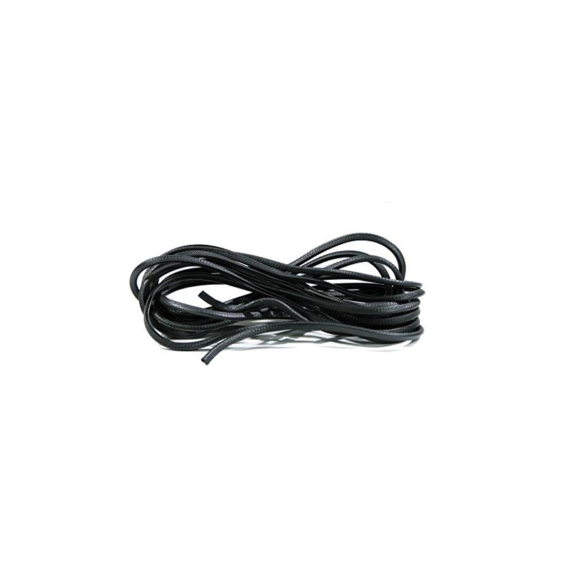 powerpreis24de Flexible Edge Protection PVC Black with Metal Insert Can