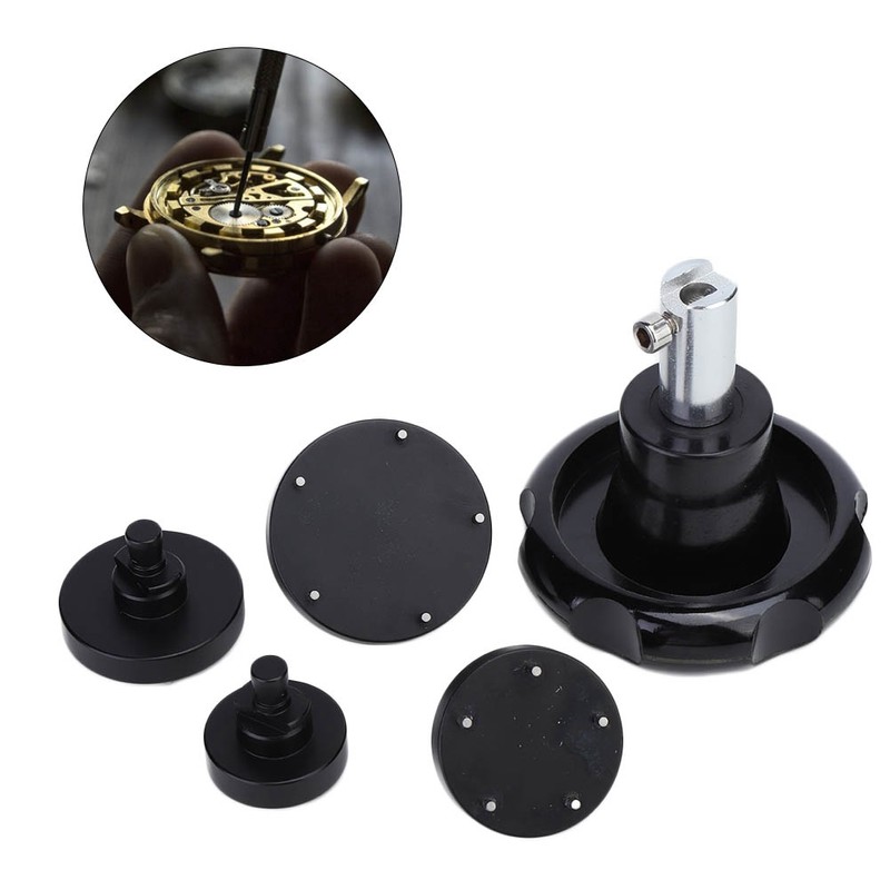 Watch Cover Watch Back Case Opener Tool with 4 Dies
