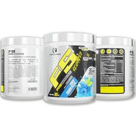 Forzagen | F5 Pre-Workout Revamped | 3 g Beta Alanina | 1.5 g Citrulina | 150 mg Cafeina | 35 Servicios | Pre Entrenamiento | 315g | (315 g, Mora Azul