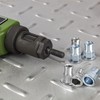 sourcing map M6 Blind Rivet Nuts 60 Pieces Half Hex