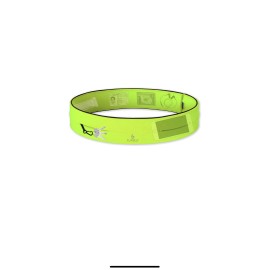 FlipBelt USA Original Running Belt Neon Green Classic Size XL  (35-38”)- NWT Fst