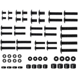 Mounting Dream Universal TV Mounting Hardware Kit, VESA Screw Set for All TVs and Monitors Includes M4, M5, M6, M8 Screws, Spacers and Washers, Works with Any TV Brackets/Mounts, TV Screw MD5754-04
