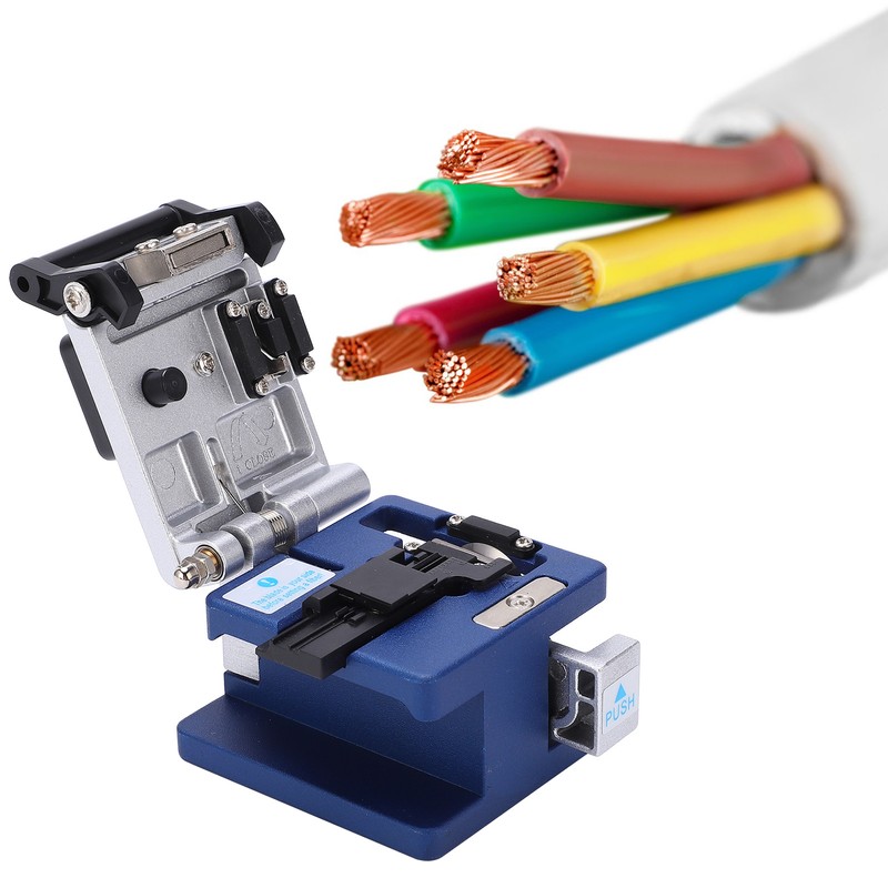 Fiber Cutter Tungsten Steel Material Jumper Insulated Wire Cleaver with