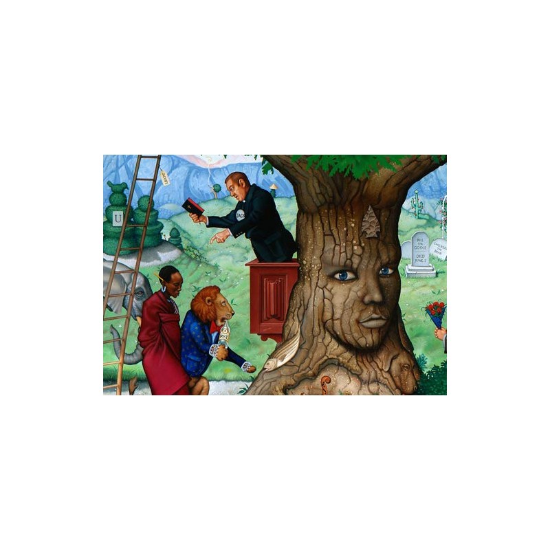T. E. Breitenbach Things of The Garden - Poster 28x22