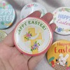 Kokoma 6 Pcs Happy Easter Button Pin for Women Girls