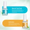 TOMICCA Dipping Top & Base Coat and Activator Large Capacity