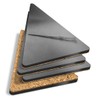 4 x Triangle Coasters - BW - Magic Wizarding World