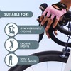 Actesso Breathable Fitness Gloves – Padded fingerless gloves for Biking,