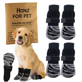 Non-Slip Socks for Dogs, Socks for Walkways, Warm/Cold, Paw Protection Against Licking and Slipping, Ideal for Dog Paw Protection (XS)