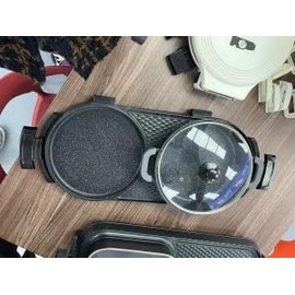 AORAN Electric Grill and Hot Pot Combo for Indoor Cooking, 2200W Detachable Dual Zone BBQ Griddle with Removable Split Pan, Non-Stick Surface, 29x11 Inch Family Size, Includes Grill Tools & Oil Paper