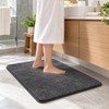Ultra Soft Absorbent Bathmat – Thick Plush Microfiber Non-Slip Bathroom
