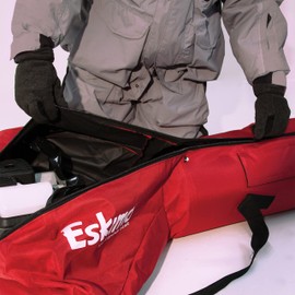 Eskimo 69812 Power Ice Auger Carrying Bag, Fits all Eskimo Augers, red, standard