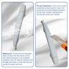 FZJDSD Rear Left or Right Side White Sliding Door Handle