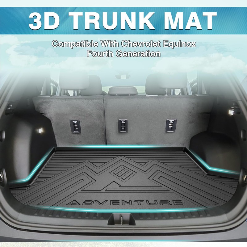 Mixsuper Cargo Liner for Chevy Equinox/GMC Terrain 2025 2026, All