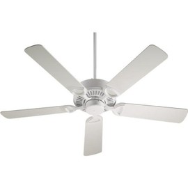 Quorum International 52" 5-Blade Estate Ceiling Fan - Studio White - 43525-8