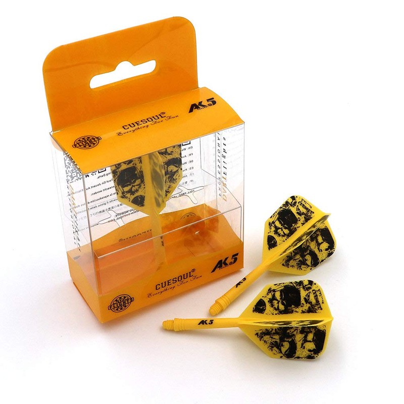 CUESOUL ROST Integrated Dart Shaft and Flights,big wing shape,Set of