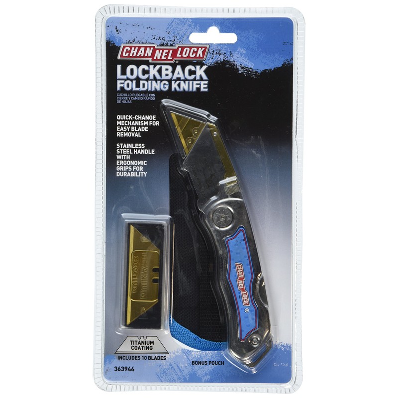 CHANNELLOCK Lock Back Utility Knife (300112)