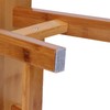 Multipurpose Small Bamboo Stool Low Stool Children Bench for Home